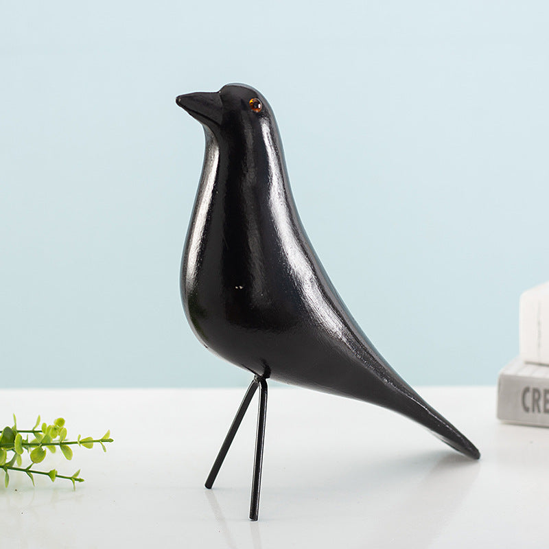 Home Handmade Wooden Bird Ornaments
