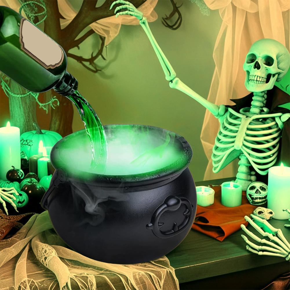 Halloween Black Wizard Bowl Magic Float Bottle And Diffuser Indoor Home Bar Magic Party Horror Ghost Props Halloween Decoration Home Ornaments