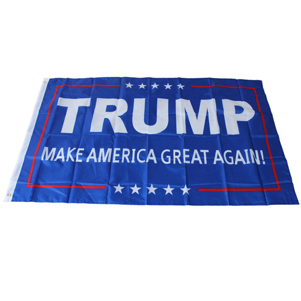 American president Donald Trump's election flag