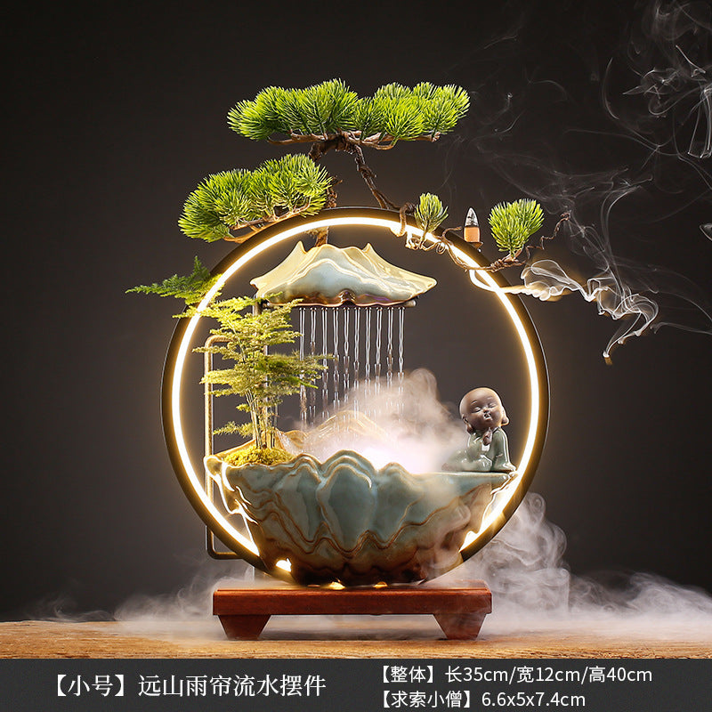 Fortune Flowing Water Ornaments Home