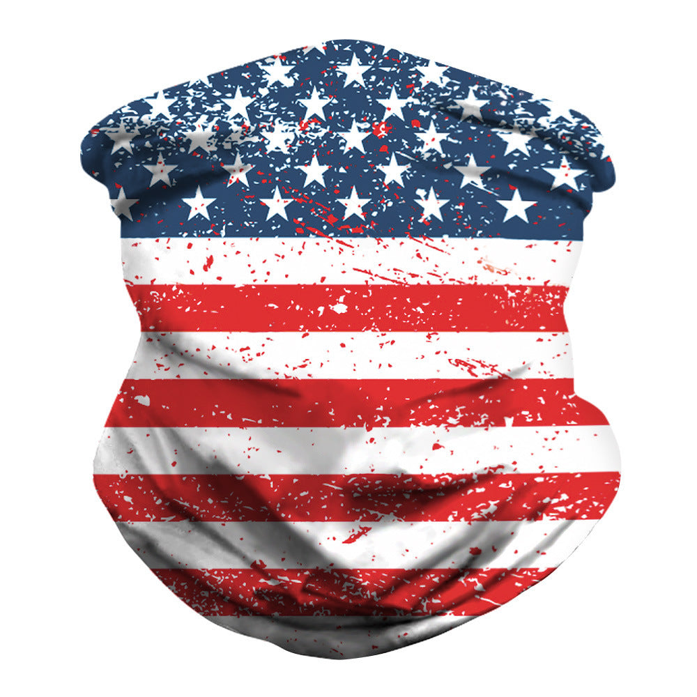 American Flag Digital Printing Multifunctional Mask