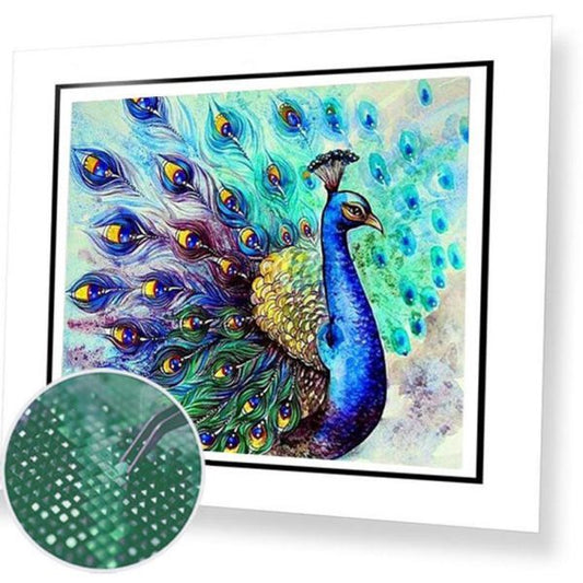 Diamond Painting Decoration Peacock Print Home Ornaments
