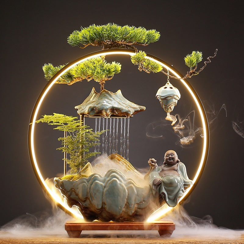 Fortune Flowing Water Ornaments Home