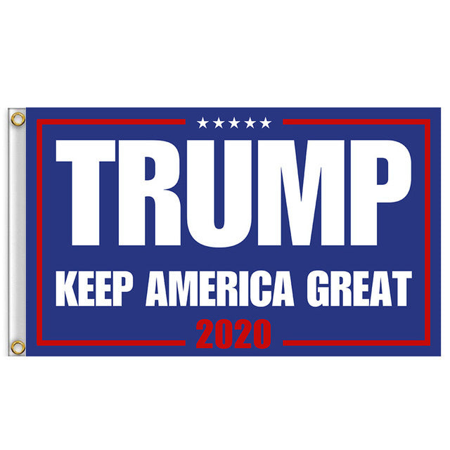 American president Donald Trump's election flag