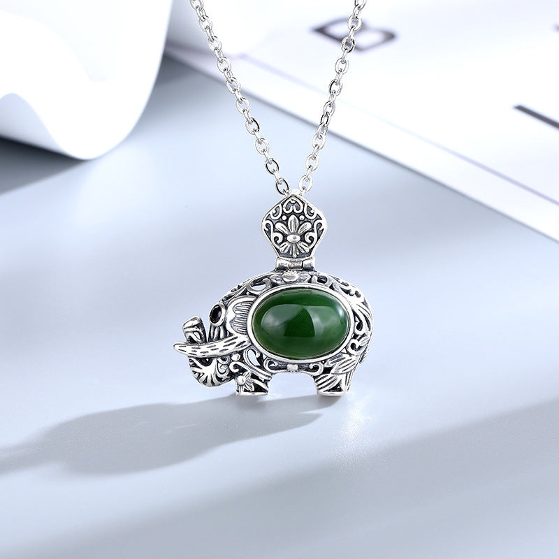 Retro Fashion And Personalized Elephant Pendant Jewelry & Accessories