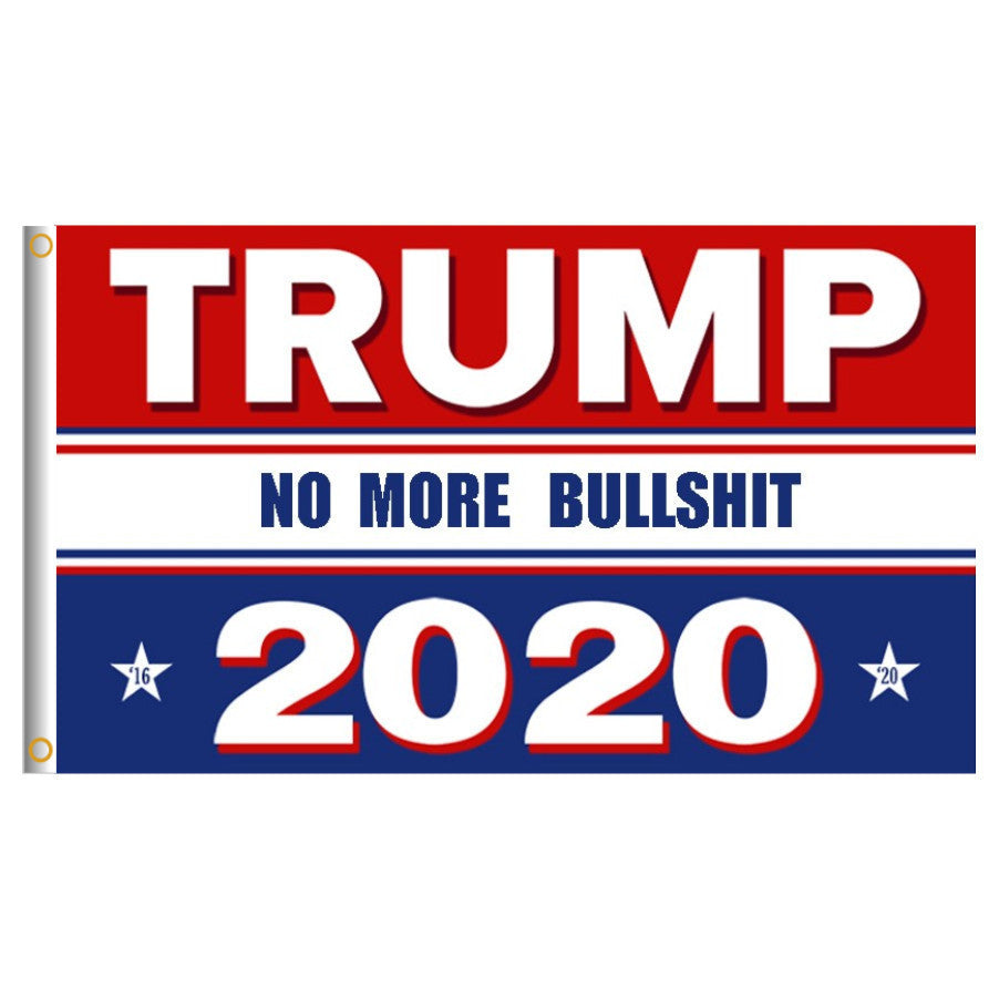 American president Donald Trump's election flag