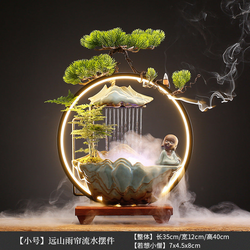 Fortune Flowing Water Ornaments Home
