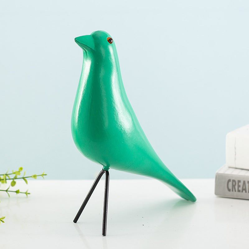 Home Handmade Wooden Bird Ornaments