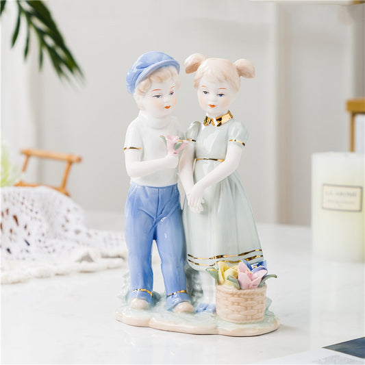 Ceramic Figures Home Decoration Handicraft Home Ornaments