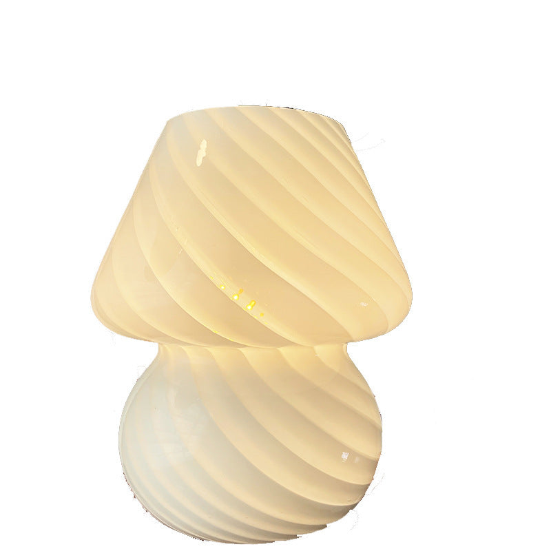 Bedside Lamp Glass Table Lamp Retro Bedroom Lamp Lighting Home Essentials