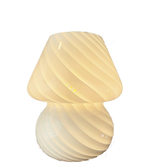 Bedside Lamp Glass Table Lamp Retro Bedroom Lamp Lighting Home Essentials