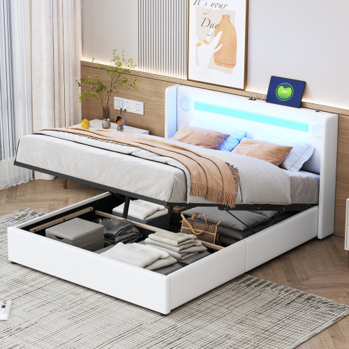 Fiberboard Double Bed Furniture