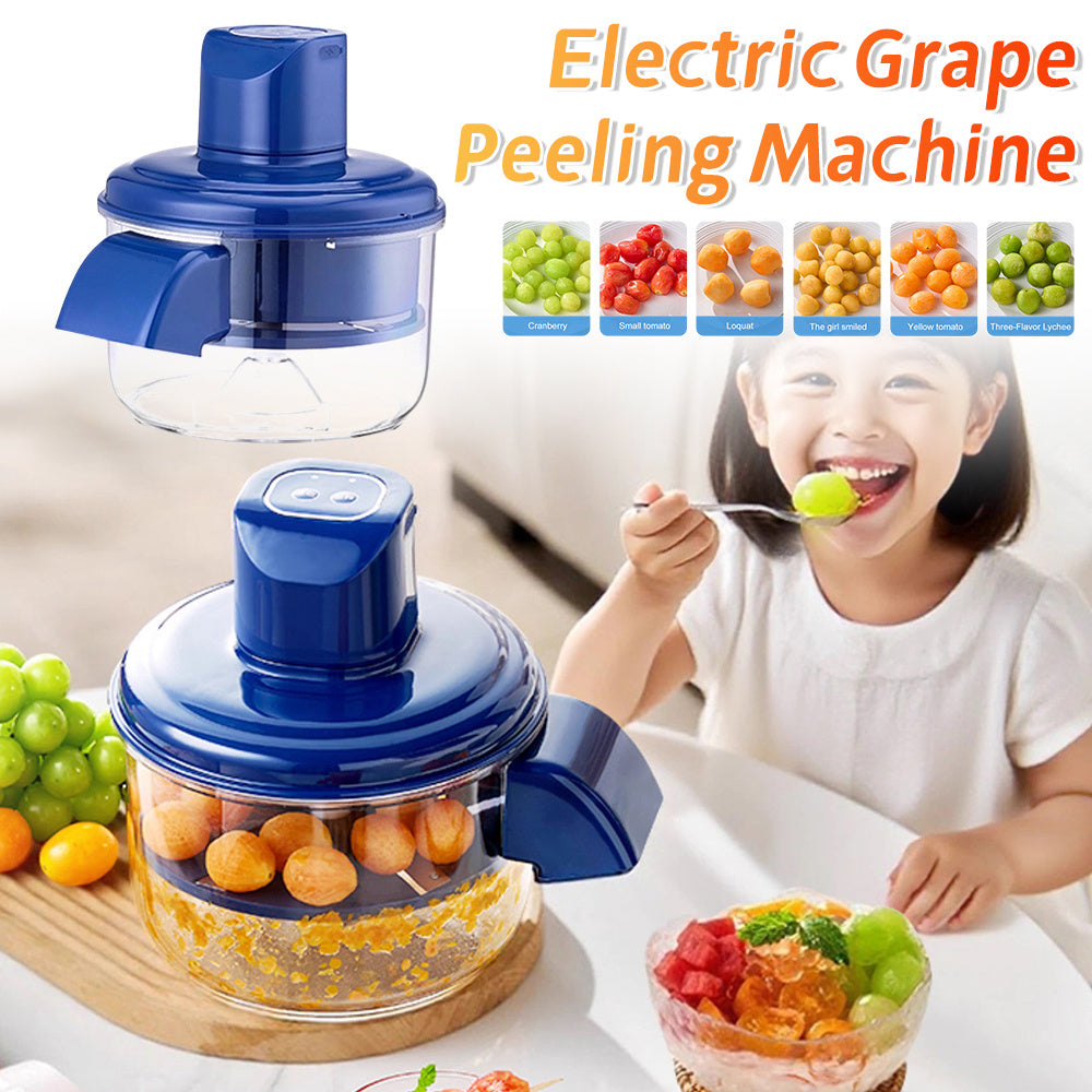 Automatic Electric Grape Peeler Electric Rechargeable Fruit Peeling Machine Hands-Free Skin Remover Home Kitchen Supplies Kitchen Gadgets Appliances Home Essentials