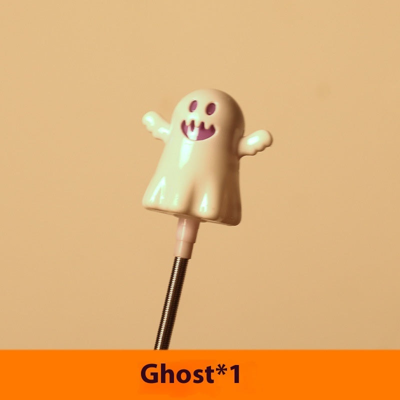 Halloween Decoration Pumpkin Lamp Children's Toy Hand Stick Props Home Ornaments
