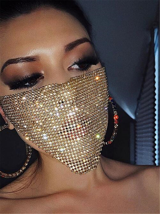 Masque de bijoux en métal explosif