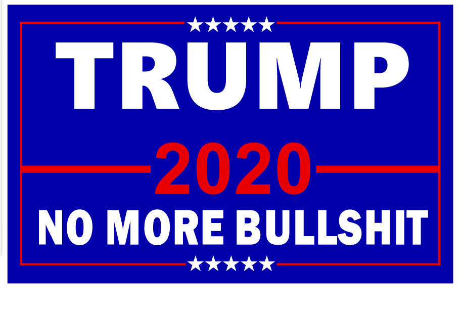 American president Donald Trump's election flag