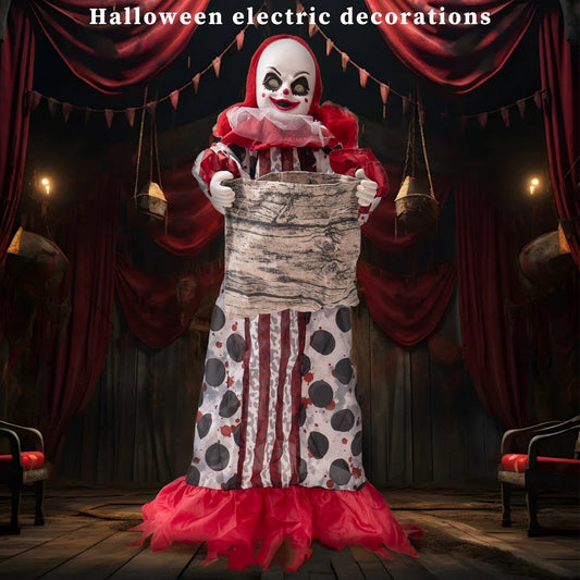 Halloween Electric Candy Girl Decoration Home Ornaments
