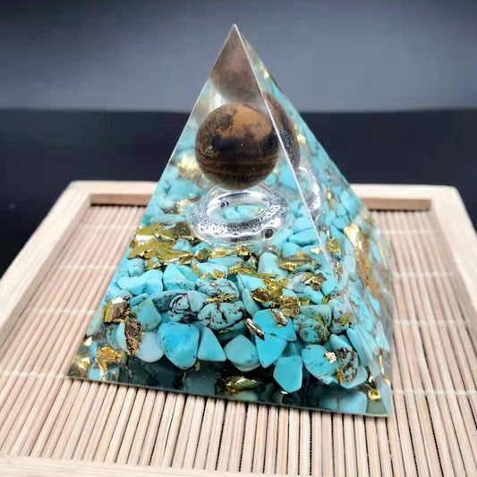 Resin Ornaments Pyramid Ornaments Home