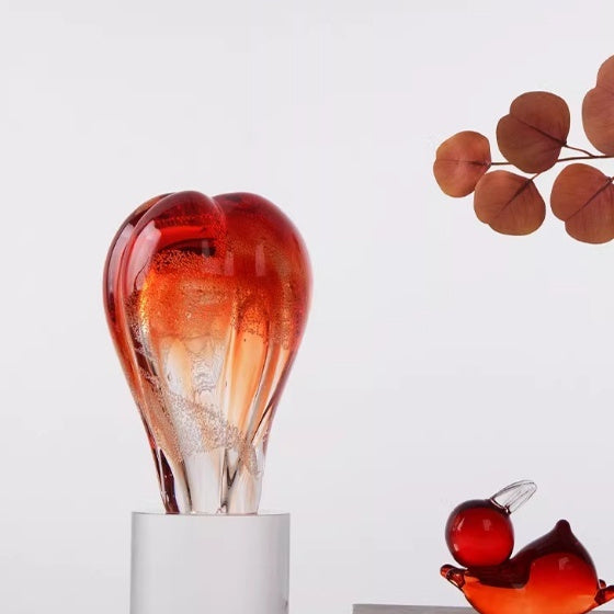 Modern Glass Home Decor Items For Stylish Living Home Ornaments