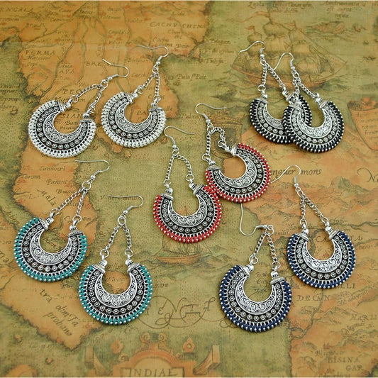 Bohemian Vintage Earrings Jewelry/Accessories