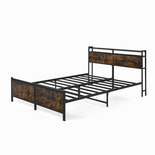 Iron Bed Frame, Metal Bed Frame, Wrought Iron Bed Frame, Iron Platform Bed Frame