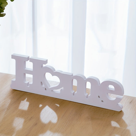 HOME LOVE Letter White HOME Art Decoration Home Ornaments