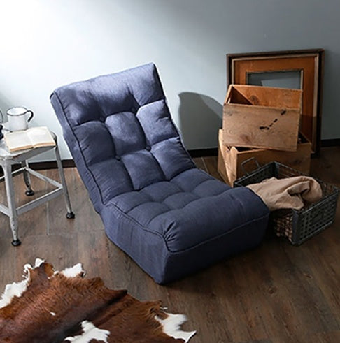Single Sofa Reclining Chair Japanese Chair Lazy Sofa Tatami Balcony Reclining Chair Leisure Sofa Adjustable Chair Furniture
