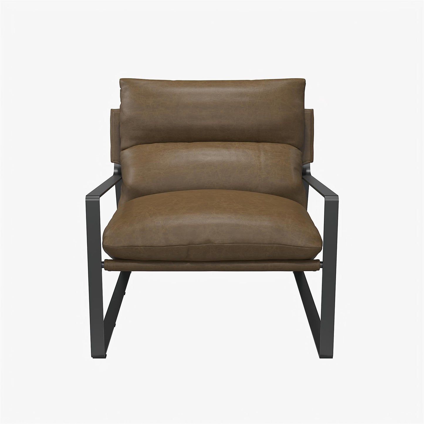 Gatsby Upholstered Sling Accent Chair Furniture