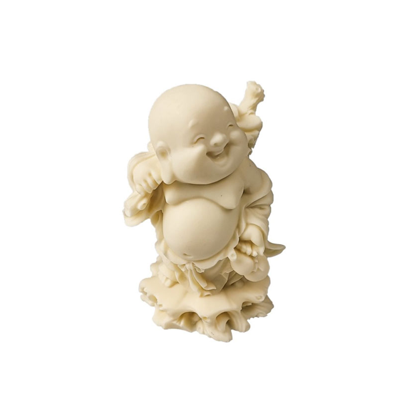 Cute Ornament Model Buddha Statue Ornament Plaster Home Ornaments