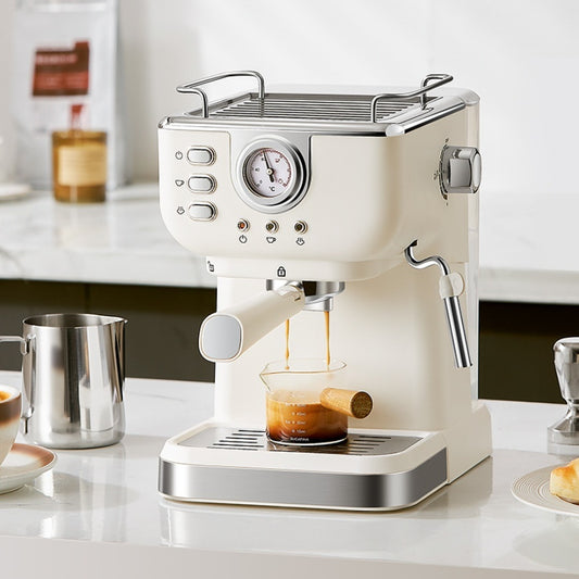 Italian Semi-automatic Household High-pressure Concentrated Steam Coffee Machine Appliances Home Essentials