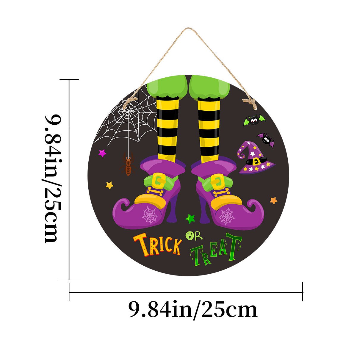 Imitation Wooden Doorplate Ghost Festival Haunted House Horror Atmosphere Decoration Home Ornaments