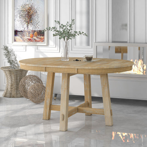 Circular Expandable Dining Table Furniture