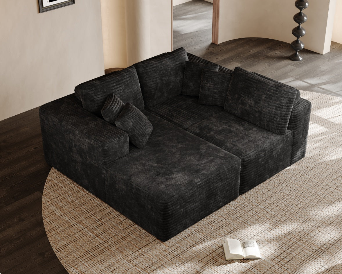 Modular Sofa, Sofa Compressed Fabric, Living Room Furniture, Recliner, Compressed Memory Foam, Modular Vacuum Indoor Decoration, Hotel Furniture