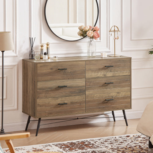 6-drawer Cabinet TV Stand Furniture