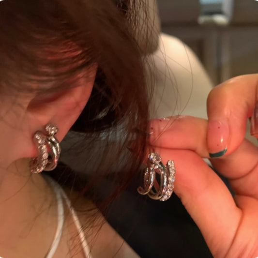 Western Style Earrings, Niche Design, High-end Earrings For Women Jewelry/Accessories
