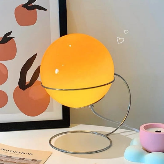 Lampe de chevet moderne et simple en verre