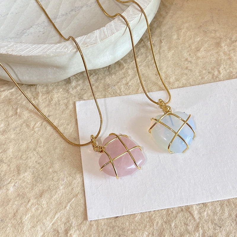 Fashion Moonstone Necklace For Cartoon Princess Love Girl Necklace Novelty Jewelry Jewelry / Accessories