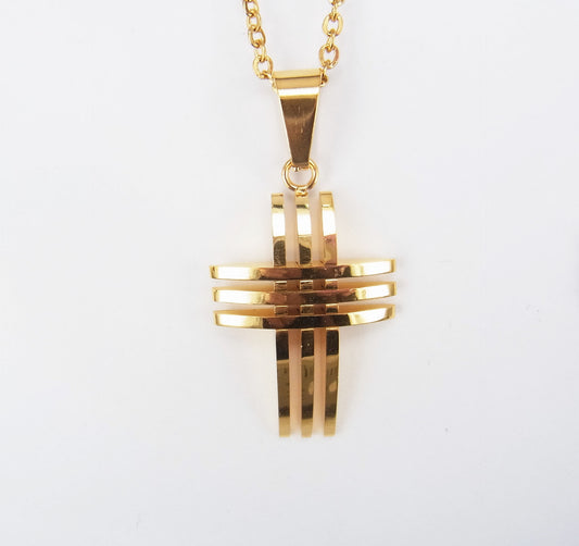 Bijoux pour hommes, croix creuse, personnalité punk, bijoux tendance