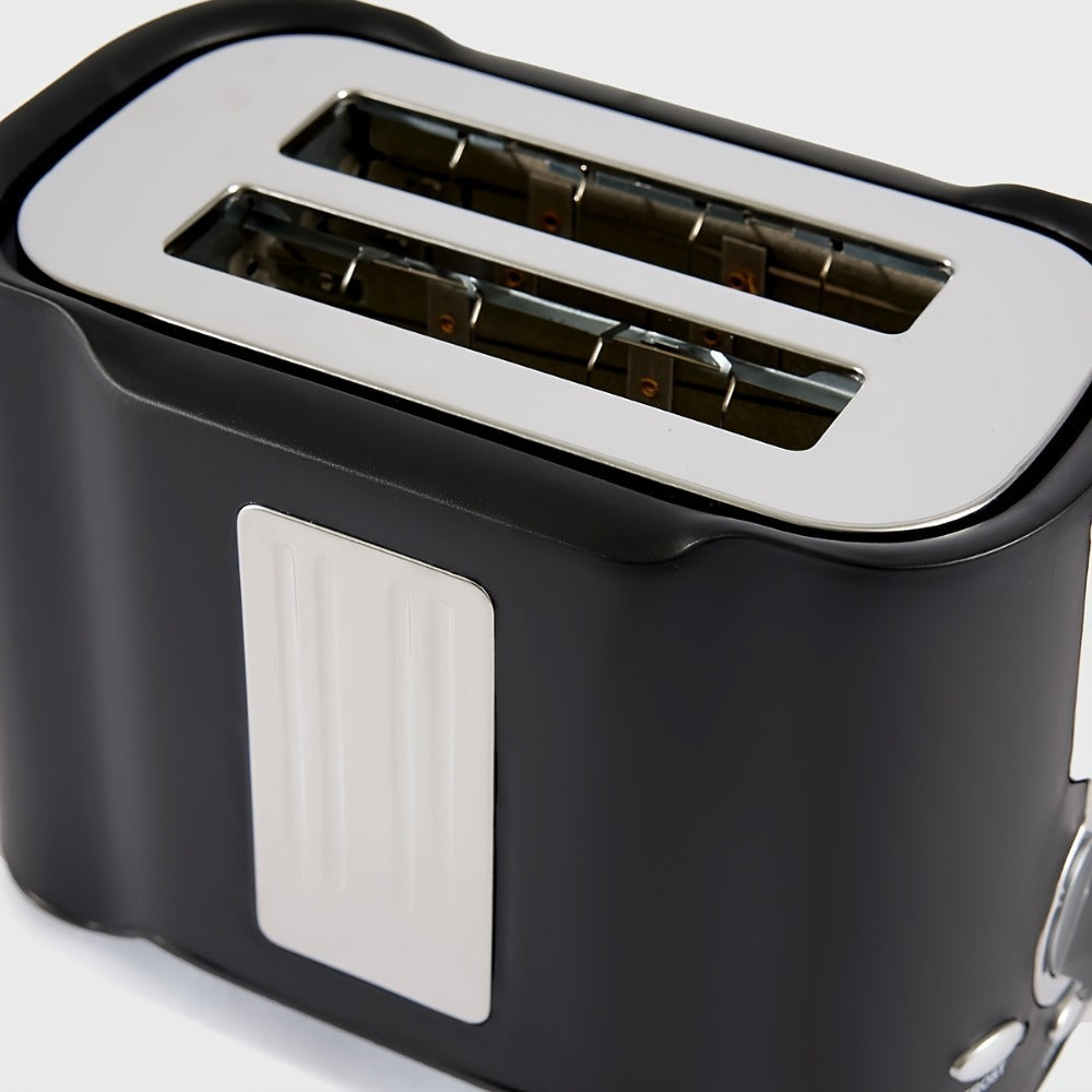 2 Slice Toaster, Quick & Even Results Every Time, Wide Slots Fit Any Size Bread Drop-Down Crumb Tray For Easy Clean Up, Stainless appliances Home Essentials