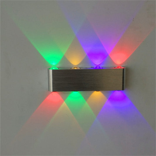 LED Aluminum Frame Rectangular Wall Lamp Bedroom Wall Lamp Lighting Home Essentials