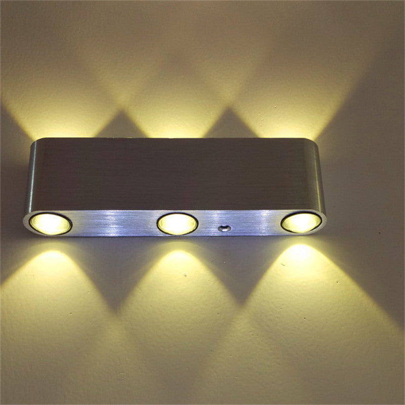 LED Aluminum Frame Rectangular Wall Lamp Bedroom Wall Lamp Lighting Home Essentials