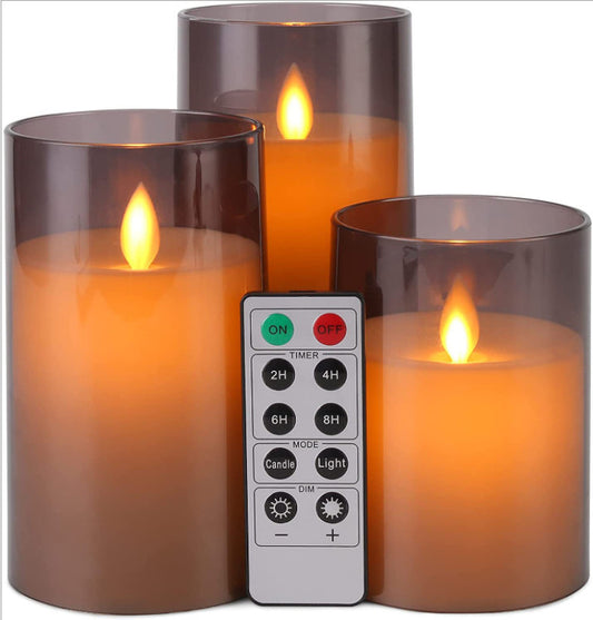 LED Electronic Remote Control Candle Home Ornaments