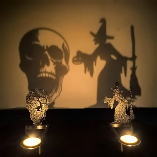 Halloween Candlestick Desktop Creativity Decorations Home Ornaments