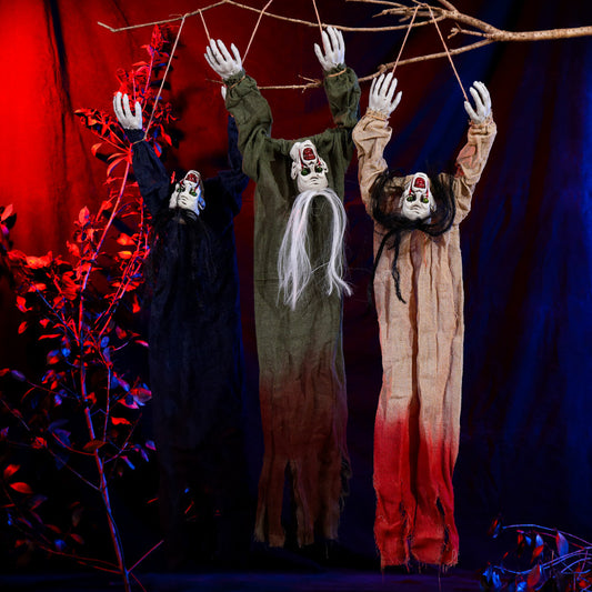Halloween Decoration Hanging Ghost Haunted House Secret Room Layout Props Home Ornaments