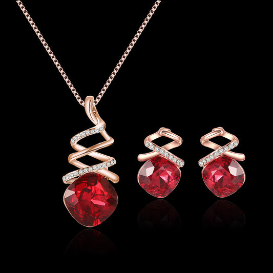Jewelry Set Bridal Necklace Earrings Fashion Jewelry Set Jewelry/Accessories