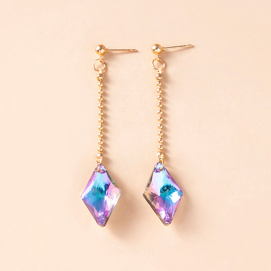 Anime Hunter X Hunter Kurapika Diamond Long Earrings Jewelry/Accessories
