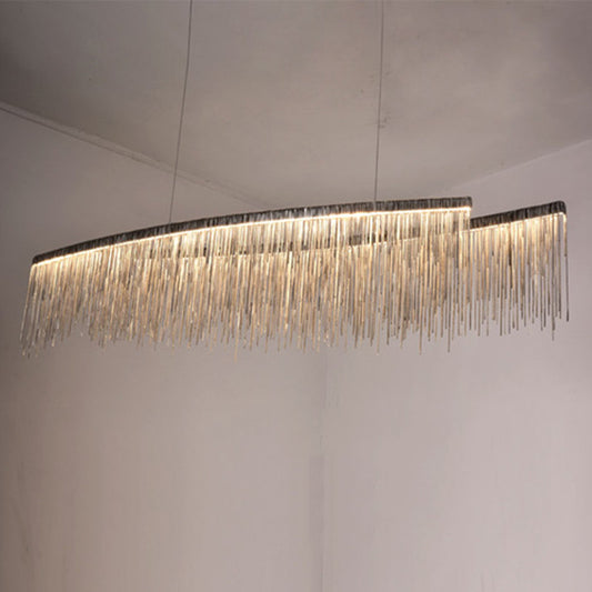 Lustre de salle à manger minimaliste personnalisé pour salon