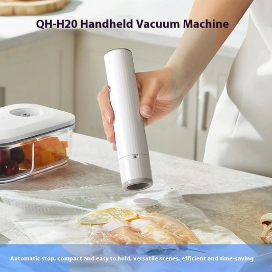 Smart Rechargeable Portable Handheld Vacuum Food Preservation Machine Sealing Appliances Home Essentials