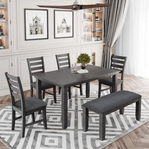 6-piece Dining Table Set Dining Room Furniture