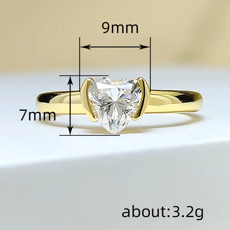 Fashionable And Elegant Design Niche Women's Exquisite Ring Jewelry & Accessories